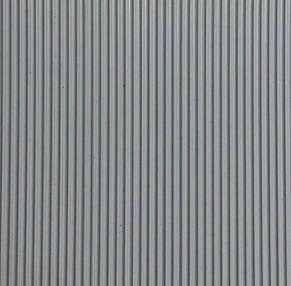 grey fine ribbed matting